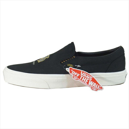 VANS バンズ ハリーポッター Harry Potter VN0A4BV3V90 Classic Slip-On スリップオン スリッポン スニーカー ブラック系 US10【新古品】【未使用】【中古】