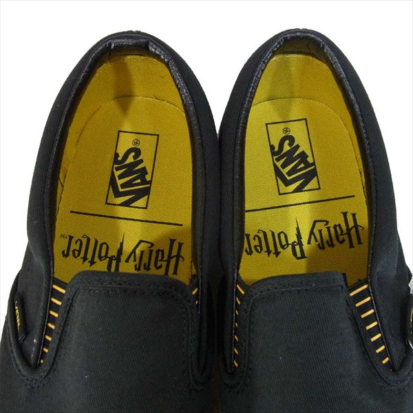 VANS バンズ ハリーポッター Harry Potter VN0A4BV3V90 Classic Slip-On スリップオン スリッポン スニーカー ブラック系 US10【新古品】【未使用】【中古】