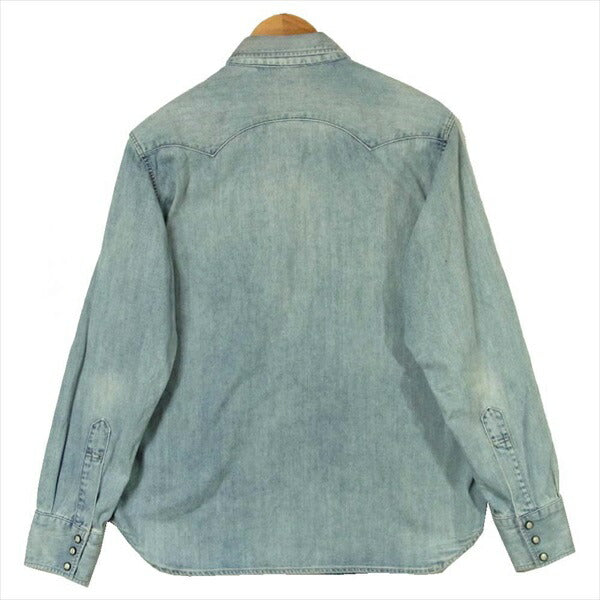 Levi's リーバイス PC9-07205-0036 復刻 サドルマン ウエスタン デニムシャツ インディゴブルー系 M【中古】