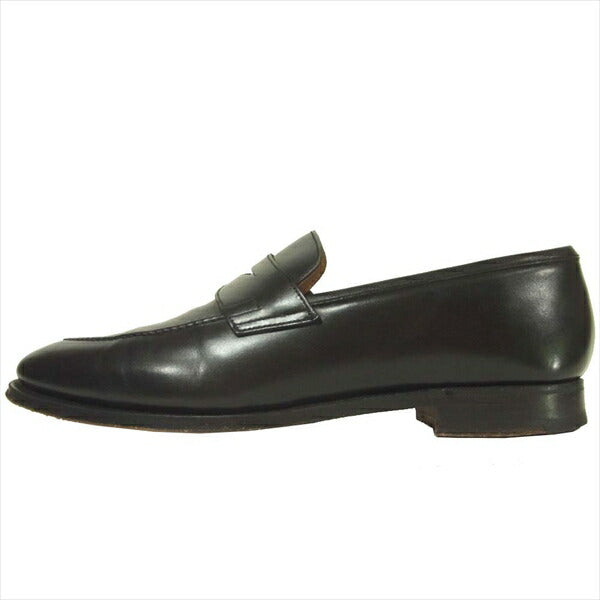 CROCKETT&JONES クロケットアンドジョーンズ  SYDNEY 5351-12 last 341 ペニー ローファー シューズ ブラック系 8E【中古】