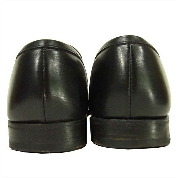 CROCKETT&JONES クロケットアンドジョーンズ  SYDNEY 5351-12 last 341 ペニー ローファー シューズ ブラック系 8E【中古】