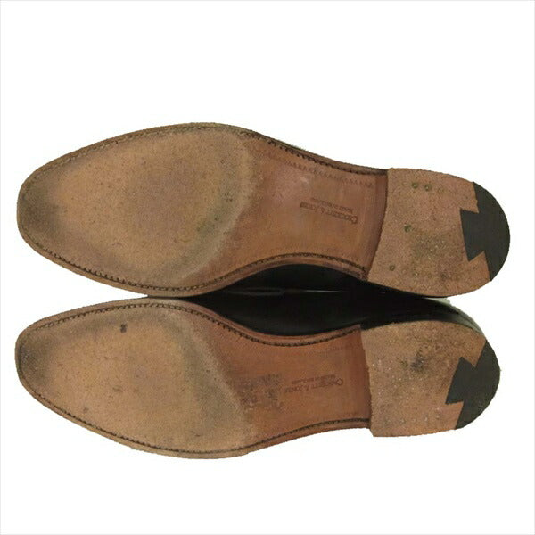 CROCKETT&JONES クロケットアンドジョーンズ  SYDNEY 5351-12 last 341 ペニー ローファー シューズ ブラック系 8E【中古】