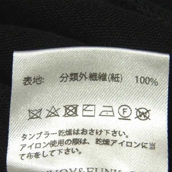 シュードス 202-PSE004 PRINTED T-SHIRT SS CHAOS FISHING CLUB Tシャツ ブラック系 2【新古品】【未使用】【中古】