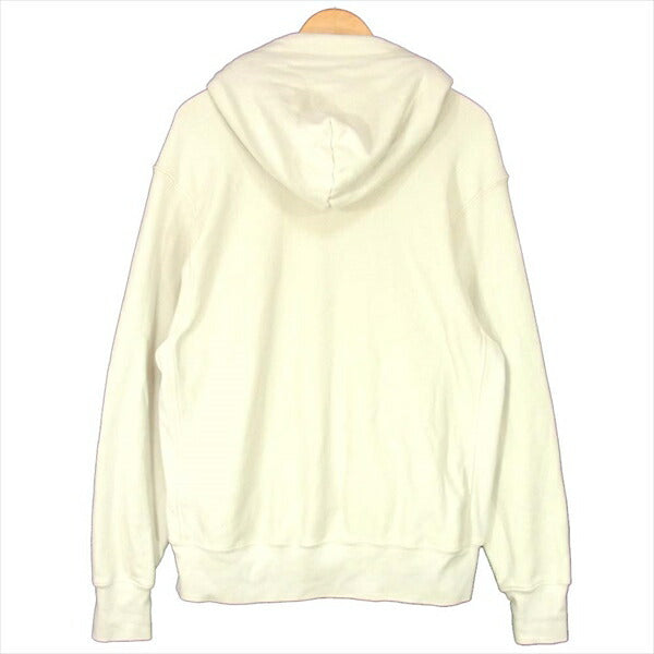 レスティエン CROPPED HOODIE 無地 フーディー プルオーバー パーカー オフホワイト系 オフホワイト系 M【中古】