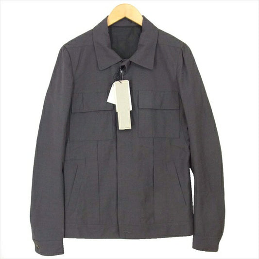 Rick Owens リックオウエンス 7760CC コットン クル-プ ブルゾン ジャケット グレー系 XS【極上美品】【中古】