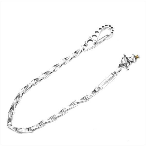 BILL WALL LEATHER ビルウォールレザー ビームス BEAMS別注 ギャラ付き 2000 CLIP W/MINI U JOINT Uジョイント ウォレットチェーン  シルバー【中古】