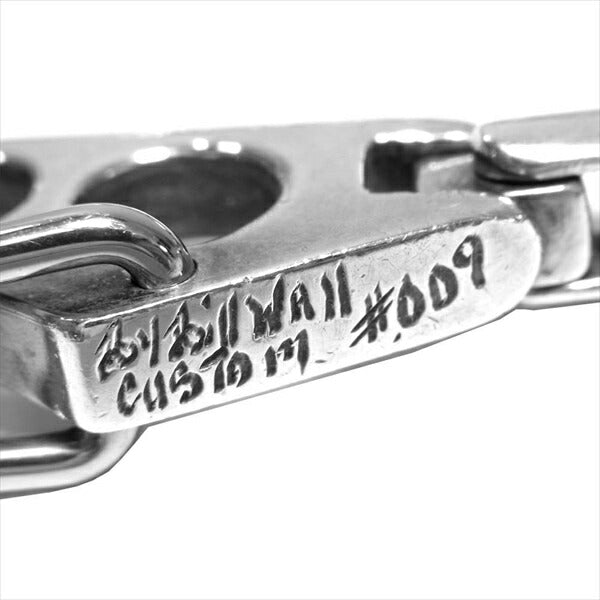 BILL WALL LEATHER ビルウォールレザー ビームス BEAMS別注 ギャラ付き 2000 CLIP W/MINI U JOINT Uジョイント ウォレットチェーン  シルバー【中古】