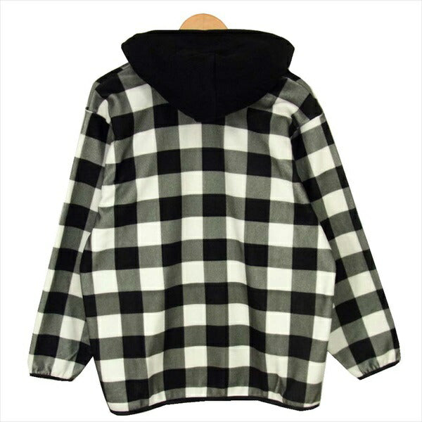 18AW 182ATDS-CSM15 TIMBER JACK HALF ZIP FLEECE HOODED SWEATSHIRT ジャケット 黒系 S【新古品】【未使用】【中古】