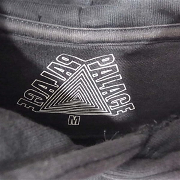 PALACE パレス 18SS BLOCK HOOD ブロック フーディ パーカー 紺系 M【中古】