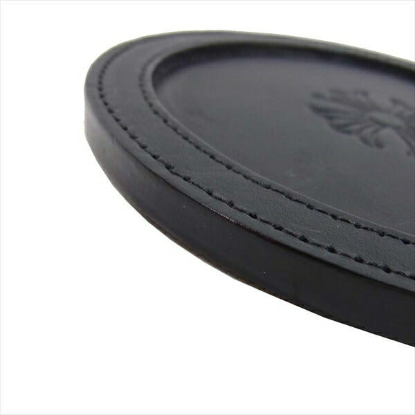 CHROME HEARTS クロムハーツ（原本無） 601035060 CULINARY COASTER CH PLUS CH プラス レザー コースター ブラック系【美品】【中古】
