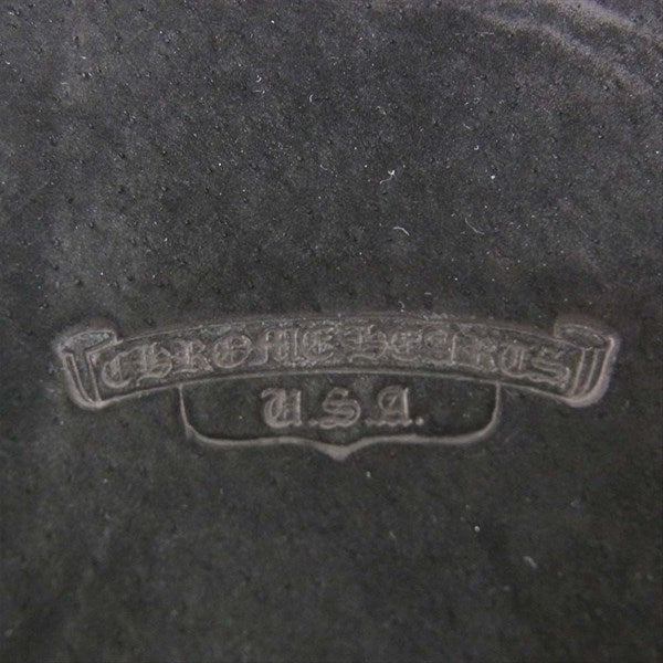 CHROME HEARTS クロムハーツ（原本無） 601035060 CULINARY COASTER CH PLUS CH プラス レザー コースター ブラック系【美品】【中古】