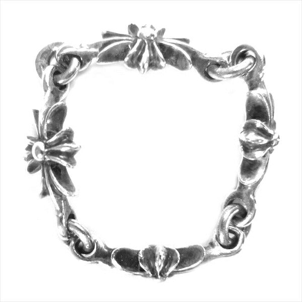 CHROME HEARTS クロムハーツ（原本無） RING TNY E CH PLS タイニーE CH プラス 4リンク リング シルバー 14号程度【中古】