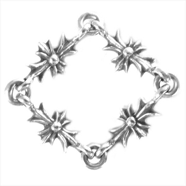 CHROME HEARTS クロムハーツ（原本無） RING TNY E CH PLS タイニーE CH プラス 4リンク リング シルバー 14号程度【中古】