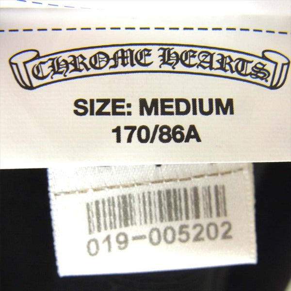 CHROME HEARTS クロムハーツ（原本無） 未使用 ベラハディッド BELLA HD 401657806 THE B TANK RS CRS STRIPE タンク クロス ストライプ ワンピース 黒系 M【極上美品】【中古】