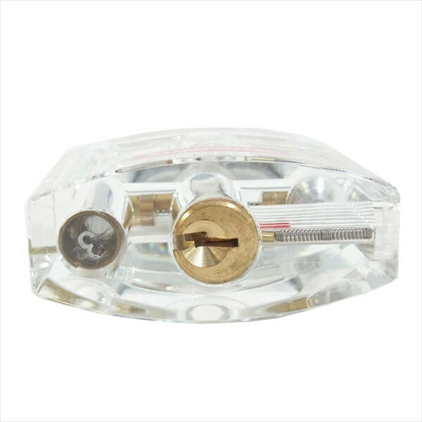 Supreme シュプリーム 20SS Transparent Lock 南京錠 鍵  シルバー【中古】