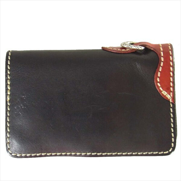 THE FLAT HEAD ザフラットヘッド FSU-003AF01 GALAXY フリーク 別注 ミディアム ウォレット 財布 ブラウン系【中古】