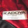 KADOYA カドヤ 韓国製 フロントベルト レザー ダブル ライダース ジャケット 黒系 M【中古】