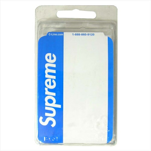 Supreme シュプリーム 20AW Name Badge Stickers 100 ネーム バッジ ブルー系 ブルー系【新古品】【未使用】【中古】