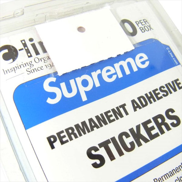 Supreme シュプリーム 20AW Name Badge Stickers 100 ネーム バッジ ブルー系 ブルー系【新古品】【未使用】【中古】