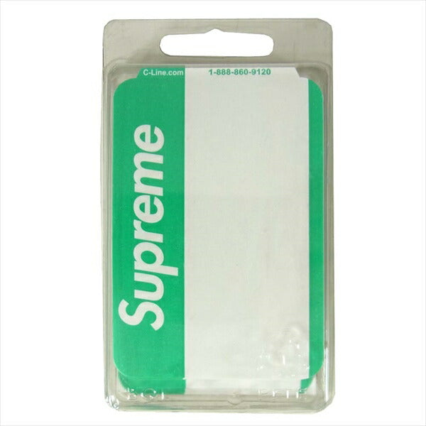 Supreme シュプリーム 20AW Name Badge Stickers 100 ネーム バッジ グリーン系  グリーン系【新古品】【未使用】【中古】