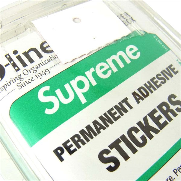 Supreme シュプリーム 20AW Name Badge Stickers 100 ネーム バッジ グリーン系  グリーン系【新古品】【未使用】【中古】