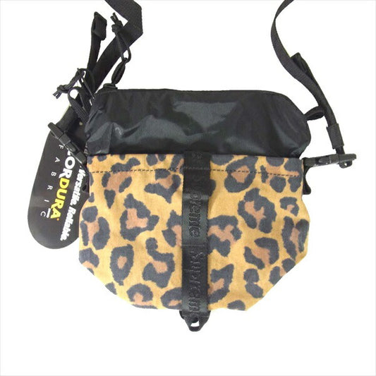 Supreme シュプリーム 20AW neck pouch ネック ポーチ ヒョウ柄 レオパード ショルダーバッグ ブラウン系 ブラウン系【新古品】【未使用】【中古】