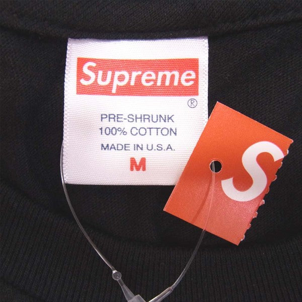 Supreme シュプリーム 20AW Verify Tee プリント 半袖 Tシャツ 黒 黒 M【新古品】【未使用】【中古】