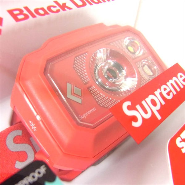 Supreme シュプリーム 20AW Black Diamond Storm 400 Headlamp ヘッドランプ レッド系【新古品】【未使用】【中古】