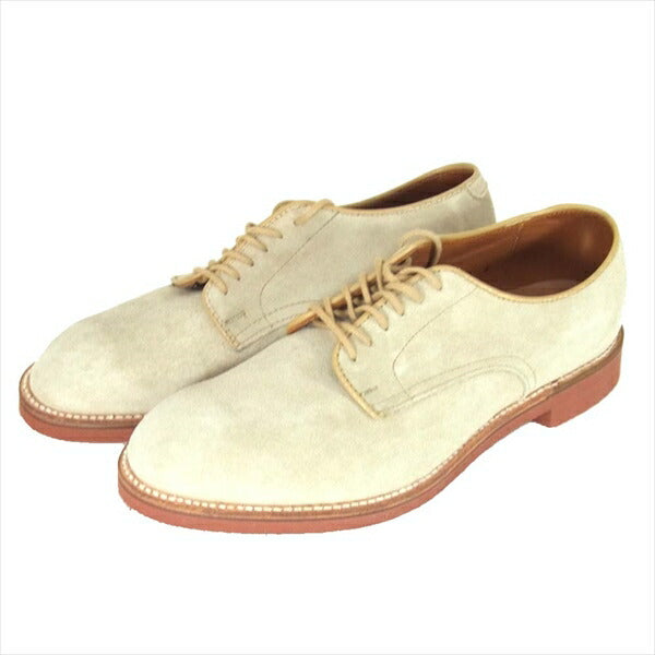ALDEN オールデン ラコタハウス THE LAKOTA HOUSE 別注 N6436 NEW DIRTY BUCKS スエード レザー ビジネスシューズ ベージュ系 7 1/2 B/D【極上美品】【中古】