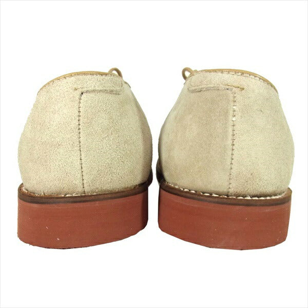 ALDEN オールデン ラコタハウス THE LAKOTA HOUSE 別注 N6436 NEW DIRTY BUCKS スエード レザー ビジネスシューズ ベージュ系 7 1/2 B/D【極上美品】【中古】