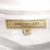 DESCENDANT ディセンダント メンズ 日本製 Vネック ポケット 半袖 Tシャツ 白系 白系 3【中古】