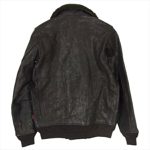 WTAPS ダブルタップス 13AW 132SPDT-JKM02 GOAT G-1 レザー レザー ジャケット ブラウン系 S【美品】【中古】