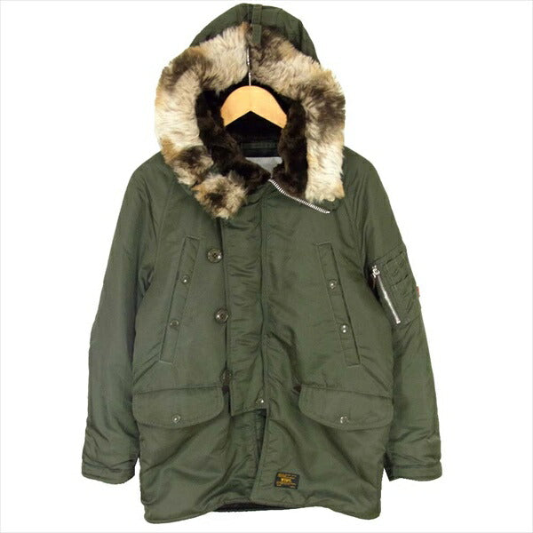 WTAPS ダブルタップス 16AW 162GWDT-JKM05 Ｎ-3Ｂ JACKET NYLON TWILL ジャケット カーキ(オリーブグリーン)系 S 【美品】【即決】 カーキ(オリーブグリーン)系 S【美品】【中古】