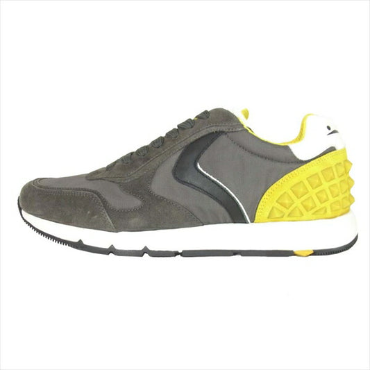 ボイルブランシェ スタッズ レザー スニーカー カーキ(オリーブグリーン)系 40【新古品】【未使用】【中古】