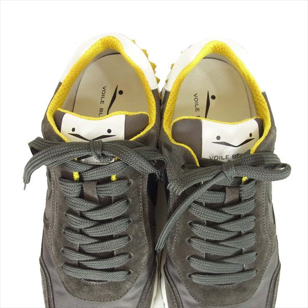 ボイルブランシェ スタッズ レザー スニーカー カーキ(オリーブグリーン)系 40【新古品】【未使用】【中古】