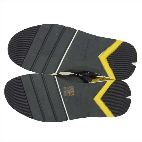 ボイルブランシェ スタッズ レザー スニーカー カーキ(オリーブグリーン)系 40【新古品】【未使用】【中古】