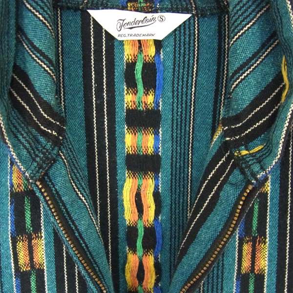 TENDERLOIN テンダーロイン 14SS T-GTM PARKER ZIP ジップパーカー ジャケット ブルー系 S【美品】【中古】