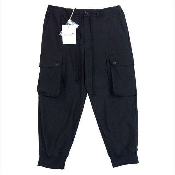 Yohji Yamamoto ヨウジヤマモト グラウンドワイ Ground-Y GN-P09-901 20SS ミリタリー カーゴパンツ 黒系 3【新古品】【未使用】【中古】