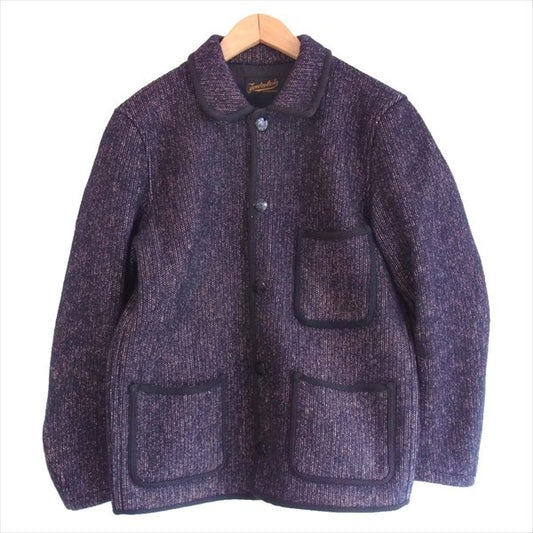 TENDERLOIN テンダーロイン T-BROWN BEACH JKT ブラウンビーチ ジャケット ネイビー系 S【美品】【中古】