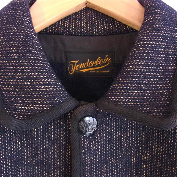 TENDERLOIN テンダーロイン T-BROWN BEACH JKT ブラウンビーチ ジャケット ネイビー系 S【美品】【中古】