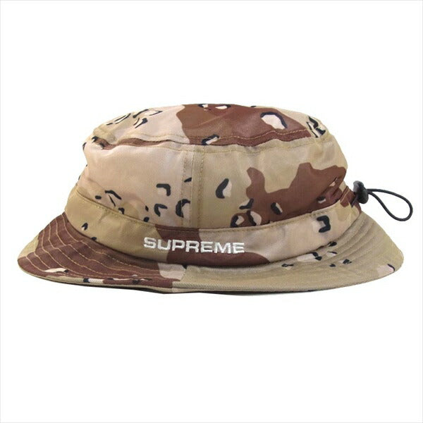 Supreme シュプリーム 20SS mesh Crusher Chocolate Chip Camo チョコレート チップ カモ メッシュ キャップ 帽子 カーキ(オリーブグリーン)系 S/M【美品】【中古】