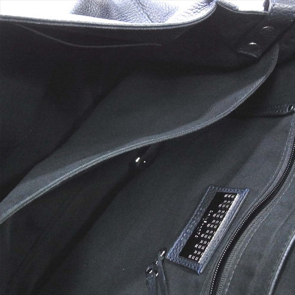 ZANELLATO ザネラート 30144806 POSTINA THE BAG ポスティーナ レザー バッグ ショルダーバッグ ネイビー系ブラウン系 サイズ表記無し【中古】