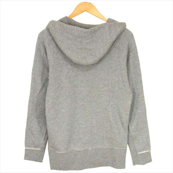 nonnative ノンネイティブ ノンネイティブ NONNATIVE NN-C2901 16SS DWELLER HOODED FULL ZIP COTTON SWEAT フルジップ ダメージ加工 ジップ パーカー グレー系 0 【美品】【即決】 グレー系【美品】【中古】