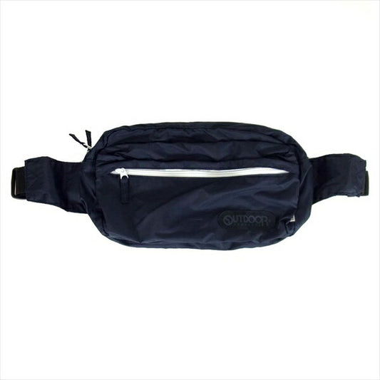 リビングコンセプト アウトドアプロダクツ OUTDOOR PRODUCTS 1LDK 別注  WAISTBAG バッグ ウェストポーチ ネイビー系 ネイビー系【美品】【中古】