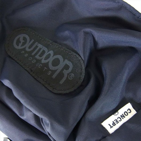 リビングコンセプト アウトドアプロダクツ OUTDOOR PRODUCTS 1LDK 別注  WAISTBAG バッグ ウェストポーチ ネイビー系 ネイビー系【美品】【中古】