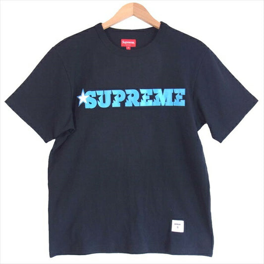 Supreme シュプリーム 20SS Star Logo S/S スター ロゴ 半袖 Tシャツ ネイビー系 S【極上美品】【中古】