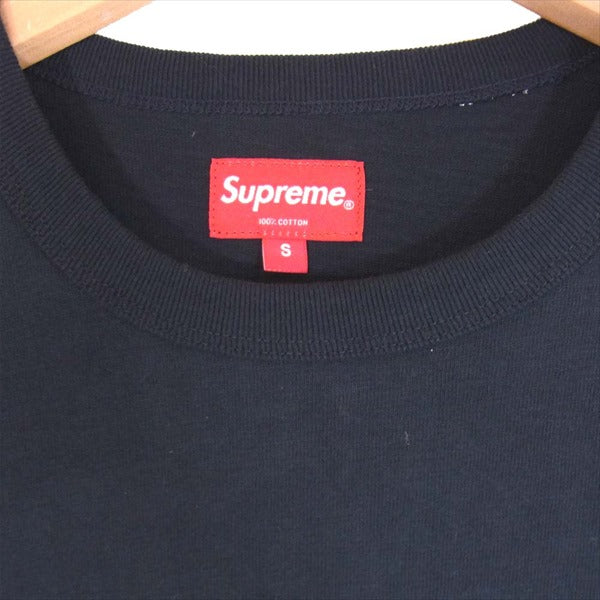 Supreme シュプリーム 20SS Star Logo S/S スター ロゴ 半袖 Tシャツ ネイビー系 S【極上美品】【中古】