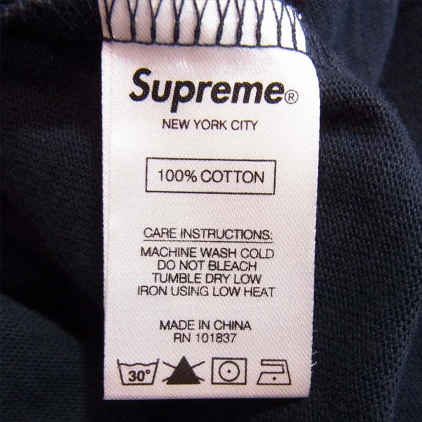 Supreme シュプリーム 20SS Star Logo S/S スター ロゴ 半袖 Tシャツ ネイビー系 S【極上美品】【中古】