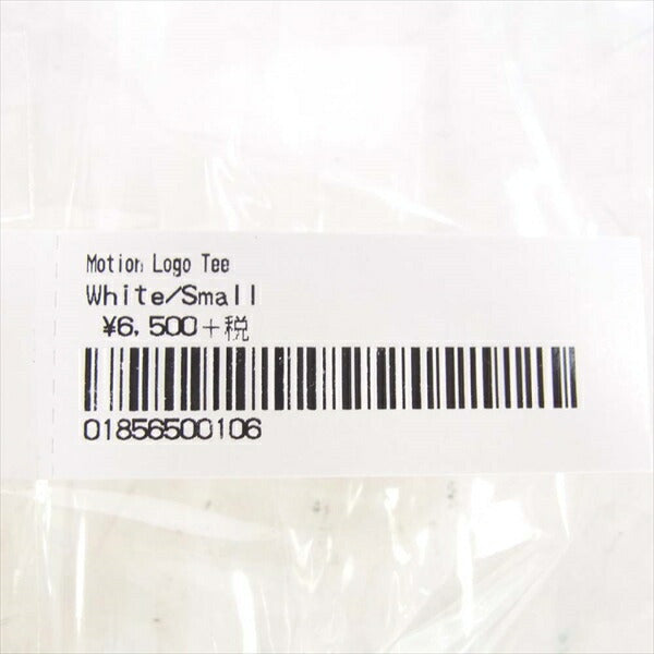 Supreme シュプリーム 20SS Motion Logo Tee モーション ロゴ Tシャツ 白 Ｓ【新古品】【未使用】【中古】