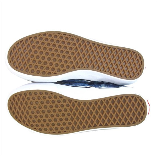 Supreme シュプリーム バンズ VANS 20SS VN0A38DD2DD LIP-ON Hole Punch BLUE DENIM ホールパンチ デニム スリッポン スニーカー インディゴブルー系 27cm【新古品】【未使用】【中古】